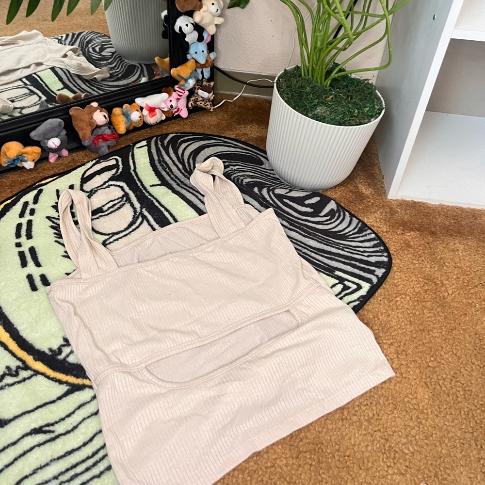 Cream colored top